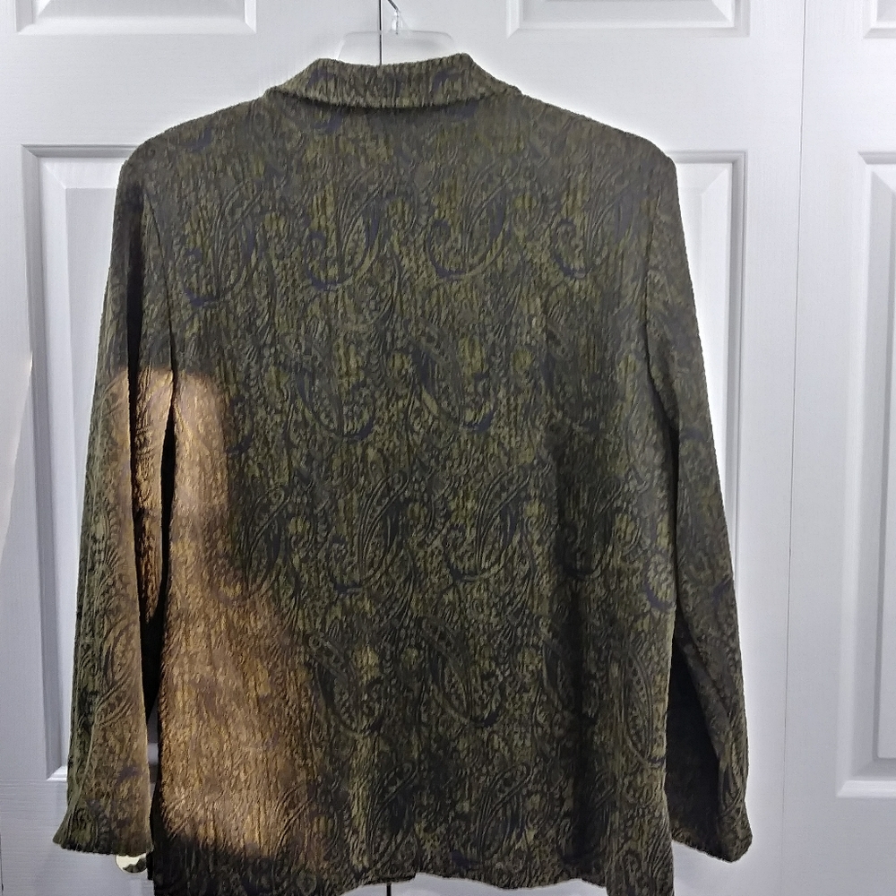 Sag Harbor Button Down Print Top - image 3